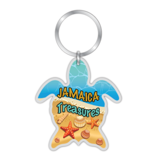 Acrylic Jamaican Keychains