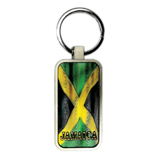 Foil Jamaican Keychains